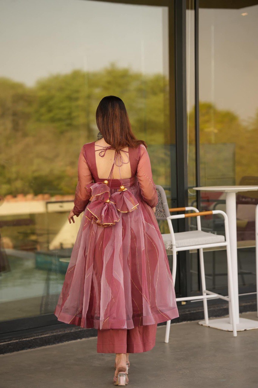 FANCY ANARKALI SUIT SET KF-G16